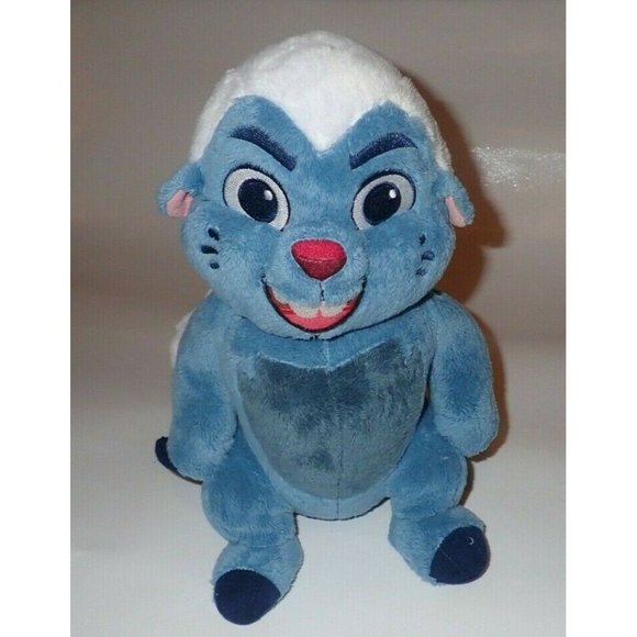 DISNEY LION KING 12”‎ Plush BUNGA TALKING Blue Honey Badger Lion Guard - Picture 1 of 7